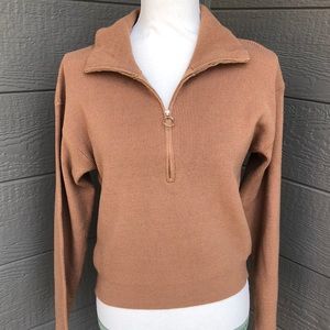 LUSH Quarter Zip Sweater